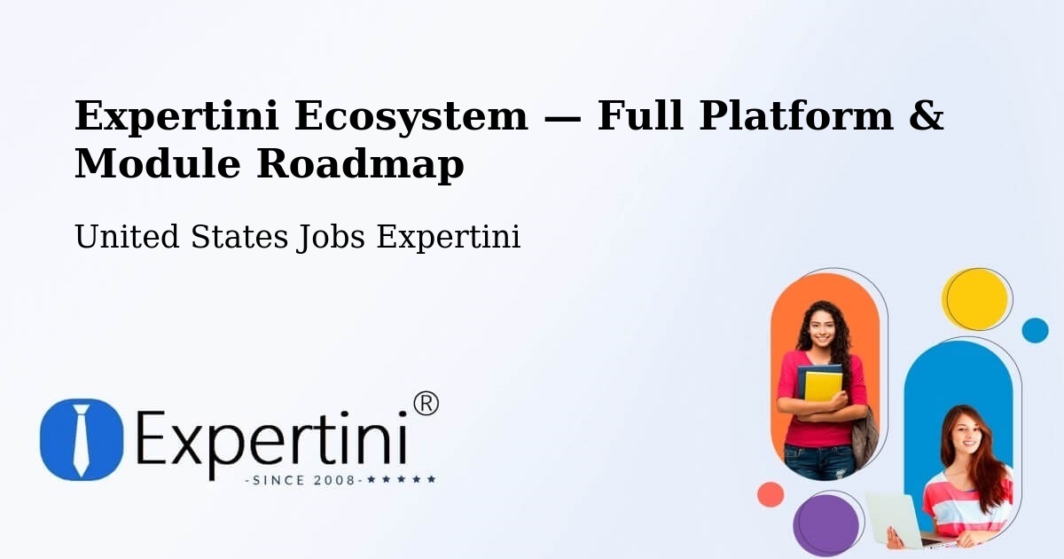 Expertini Ecosystem — Full Platform & Module Roadmap – Circle