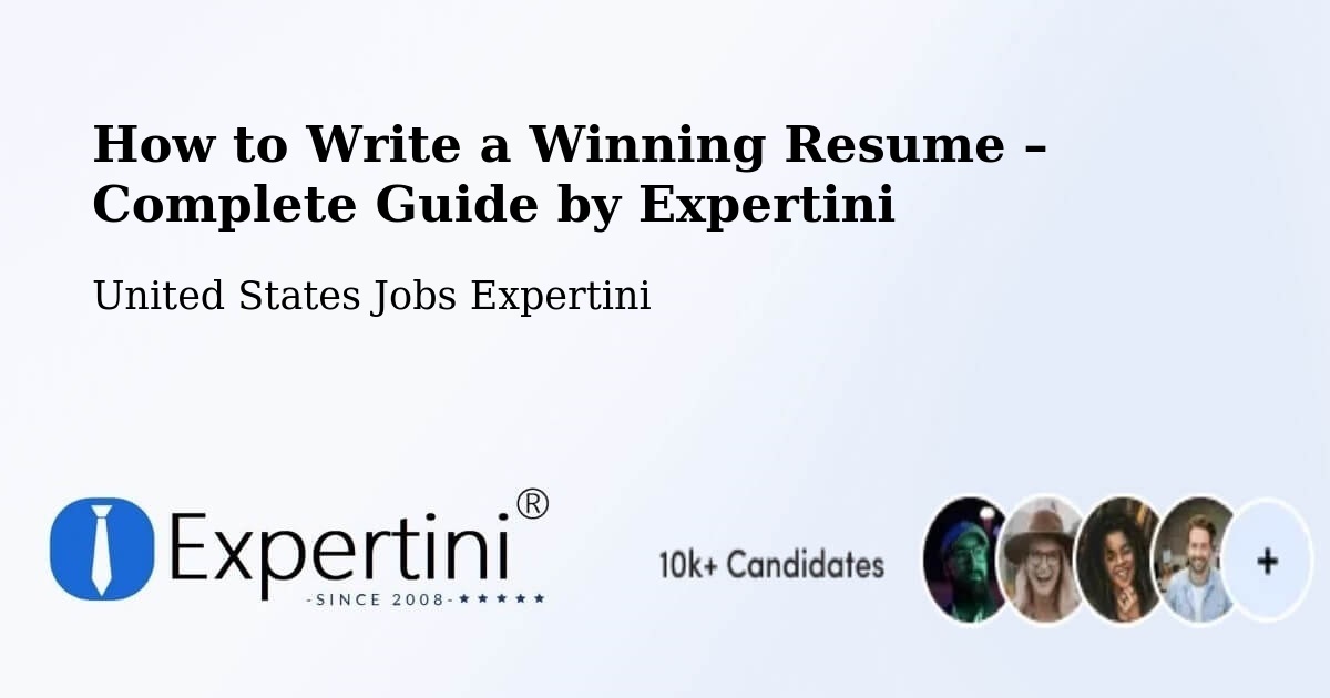 Resume Writing Guide for Job Seekers – Circle - Circle, United States Jobs Expertini